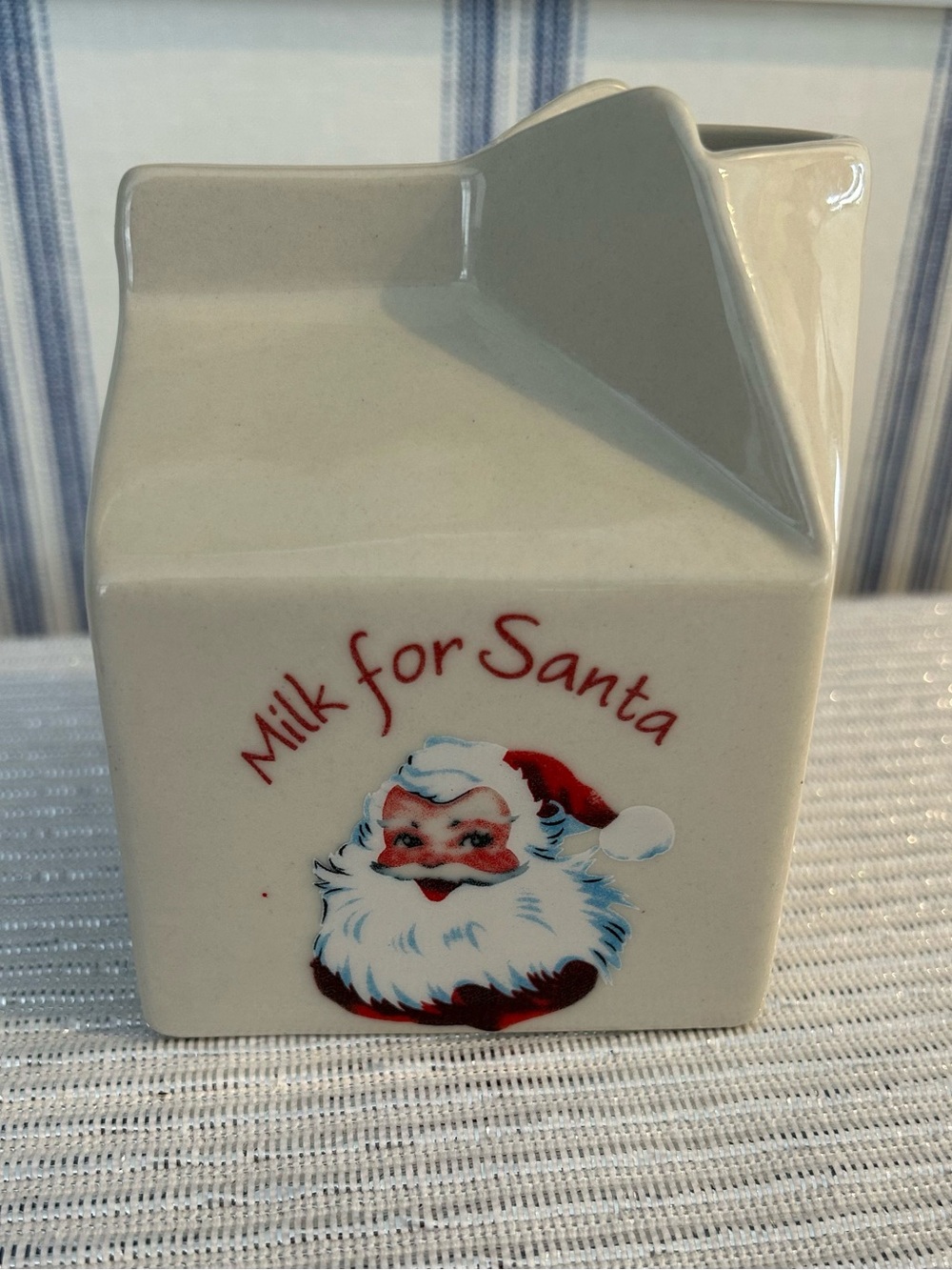Kringles Kitchen Milk for Santa Open Carton Creamer